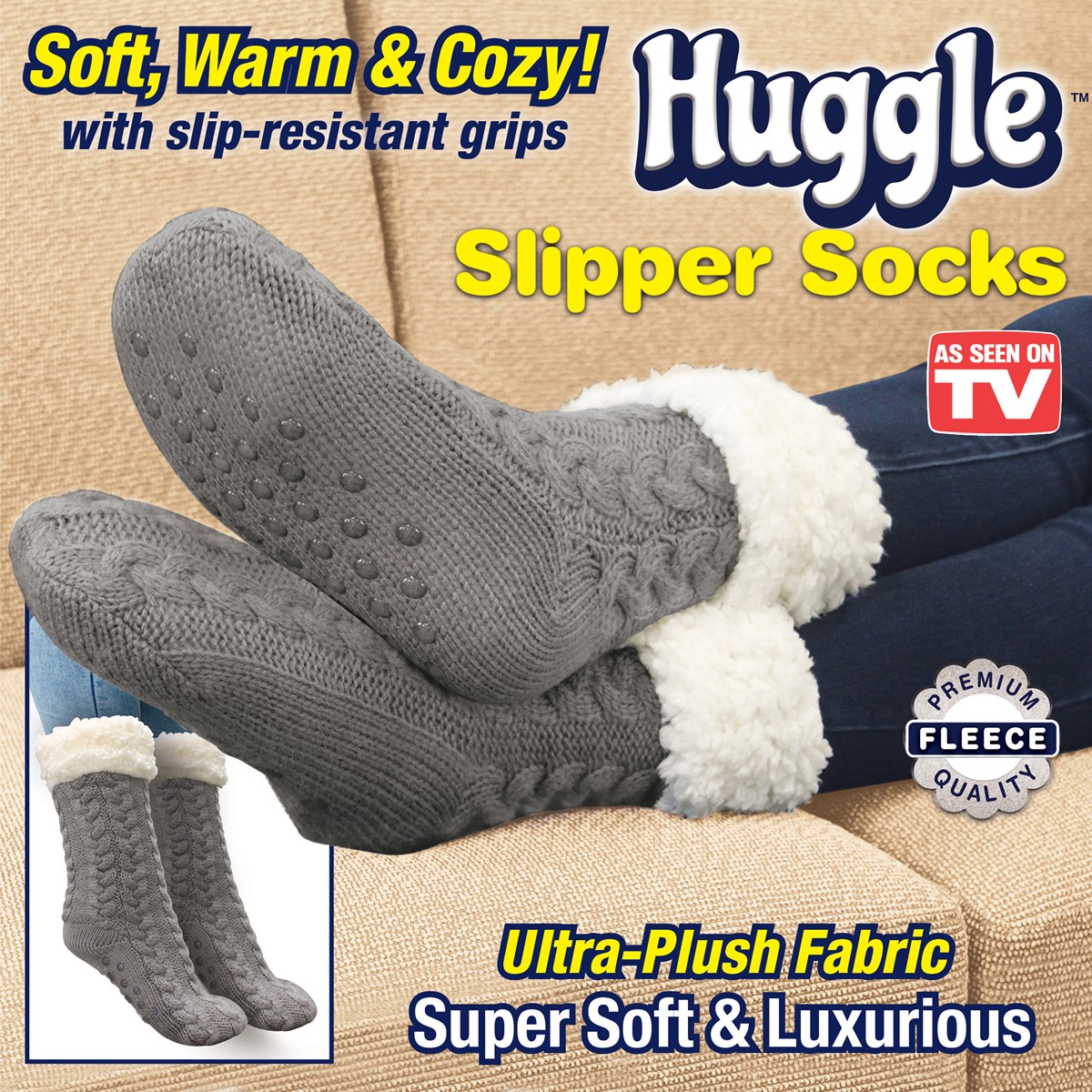 Шерстяные носки Huggle Slipper Socks оптом - Фото №3